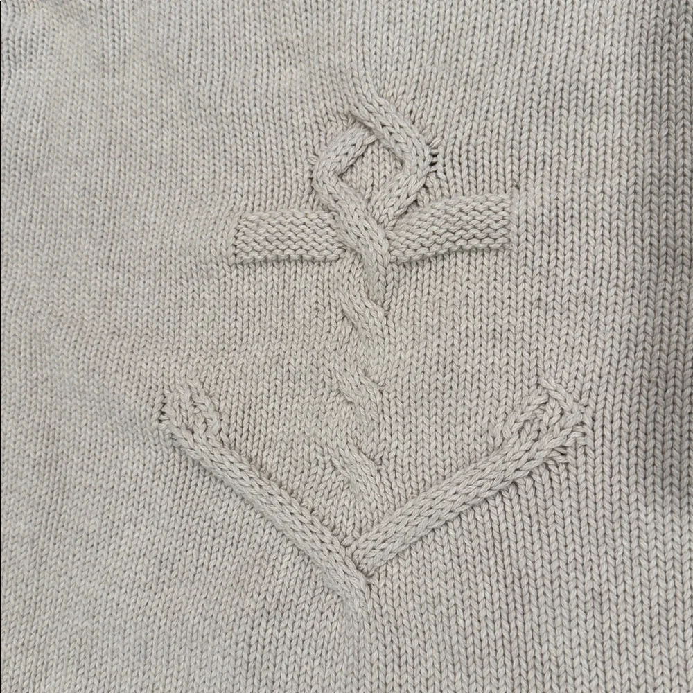 J. Crew embroidered anchor Crewneck Sweater - Picture 2 of 4